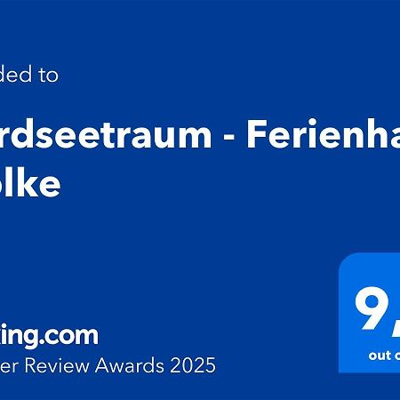 Nordseetraum - Ferienhaus Wolke Friedrichskoog Kültér fotó