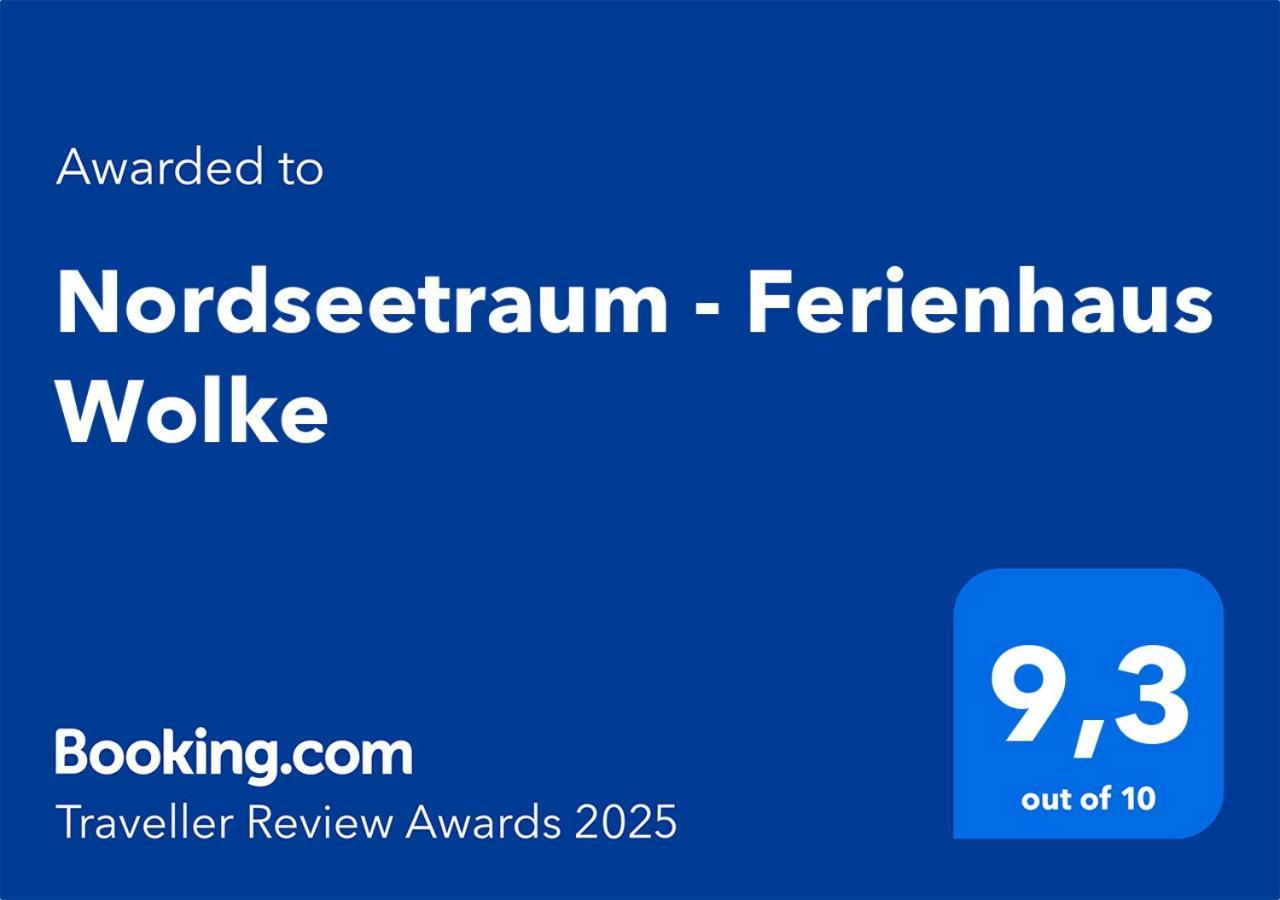Nordseetraum - Ferienhaus Wolke Friedrichskoog Kültér fotó